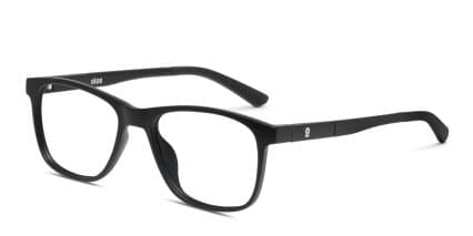 Olos Rookie Kids Matte Black glasses - Matte Black - Angle View