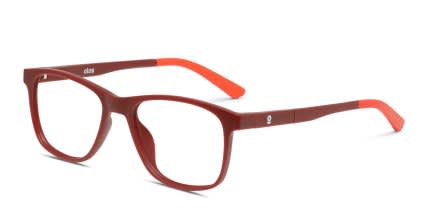 Olos Rookie Kids Red glasses - Red - Angle View