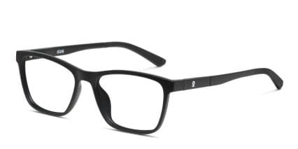 Olos Rascal Kids Matte Black glasses - Matte Black - Angle View
