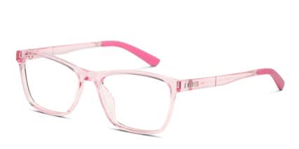 Olos Rascal Kids Pink, Clear glasses - Pink / Clear - Angle View