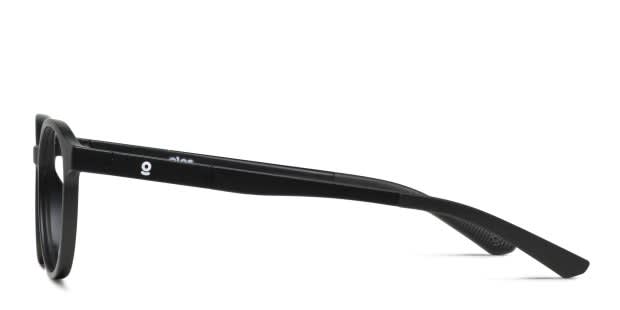 Olos Flash Kids Matte Black Prescription Eyeglasses