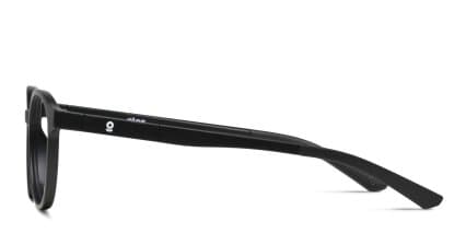 Olos Flash Kids Matte Black glasses - Matte Black - Side View