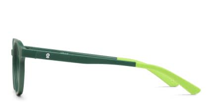Olos Flash Kids Green glasses - Green - Side View