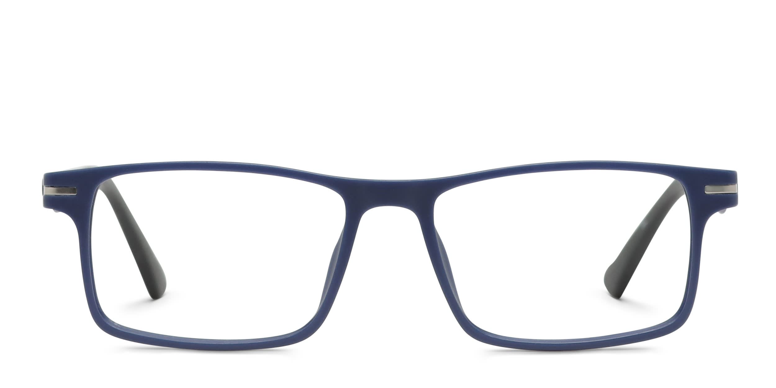 Olos J.T. w/Clip-on Kids Blue glasses - Blue - Frontal View