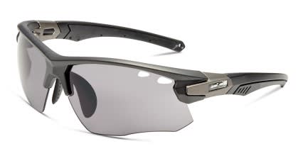 Mirage Black (Non-Rx-able) glasses - Black - Angle View