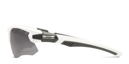 Mirage White/Black (Non-Rx-able) glasses - White / Black - Side View
