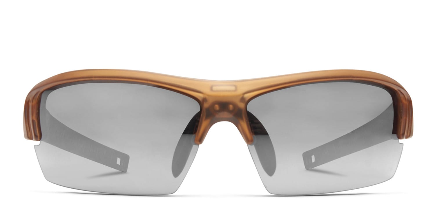 Glyph Brown glasses - Brown - Frontal View