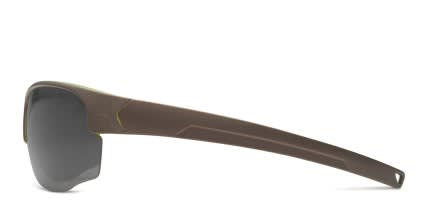Blade Brown w/Green glasses - Brown / Green - Side View
