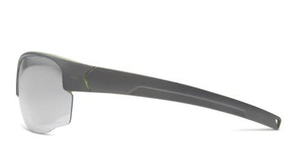 Blade Gray w/Green glasses - Gray / Green - Side View