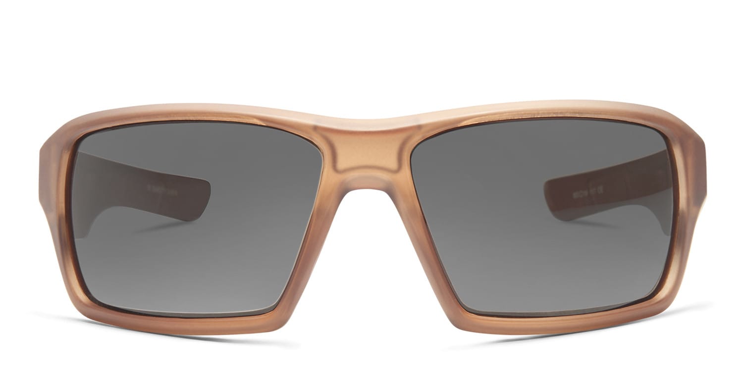 Rook Brown glasses - Brown - Frontal View