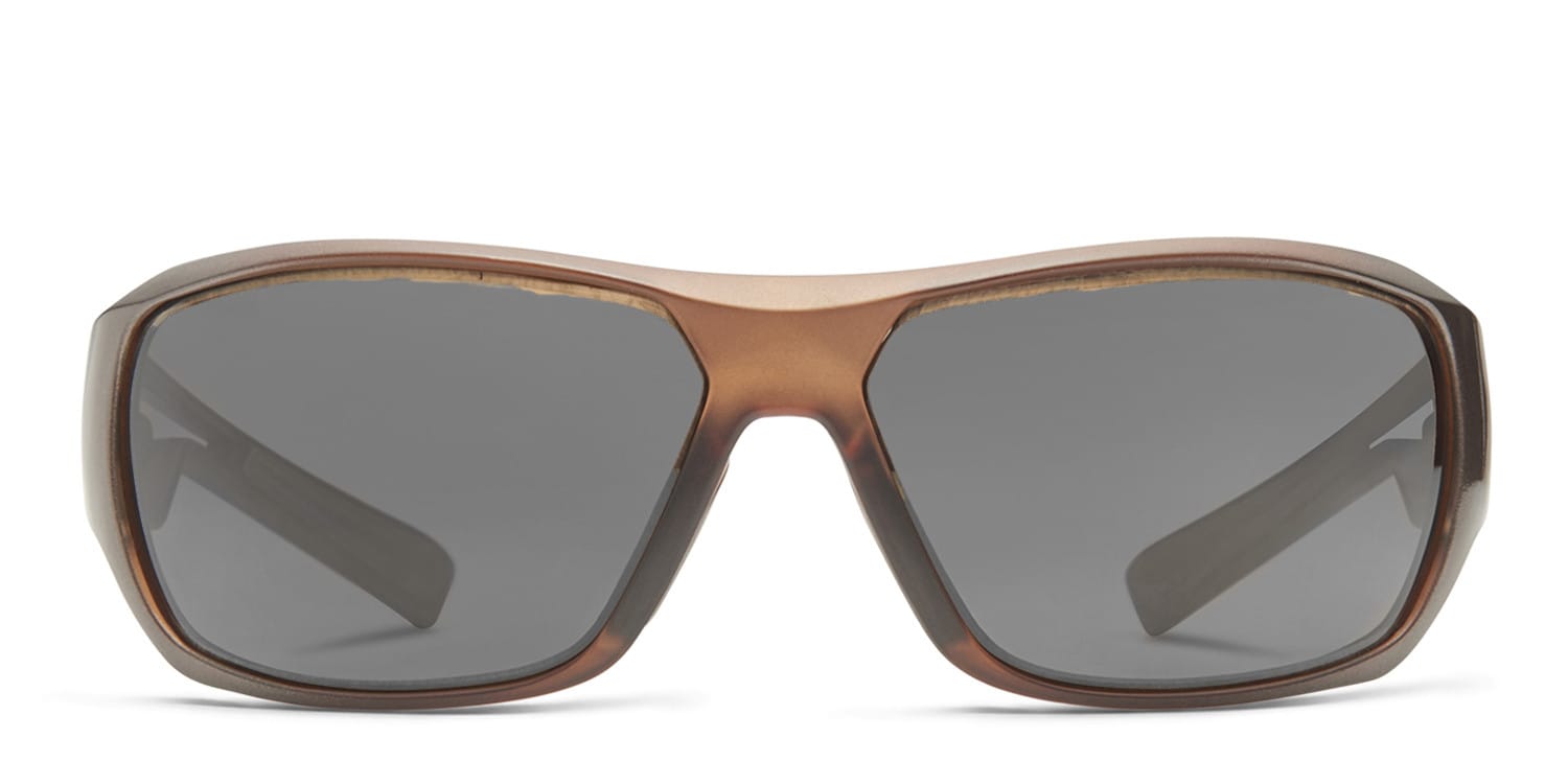 Drift Brown glasses - Brown - Frontal View