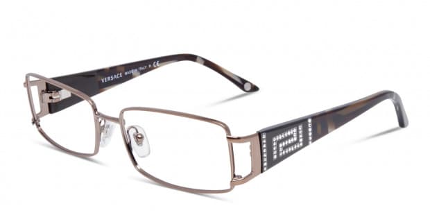 Versace 0VE1163B Brown Eyeglasses | Includes FREE Rx Lenses