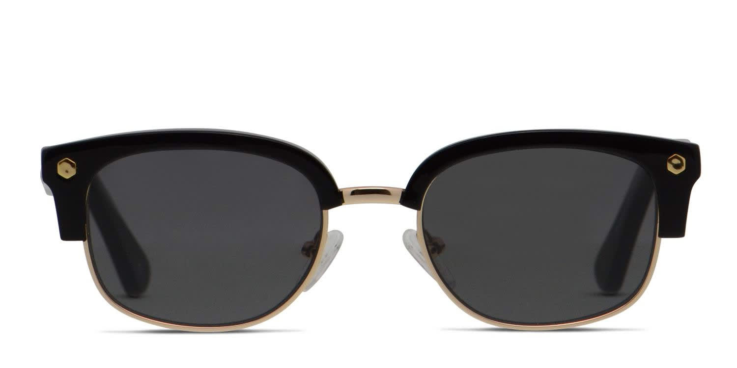 Muse Elliot Kids Black, Gold glasses - Black / Gold - Frontal View