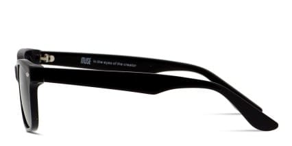 Muse M Classic Kids Shiny Black glasses - Shiny Black - Side View