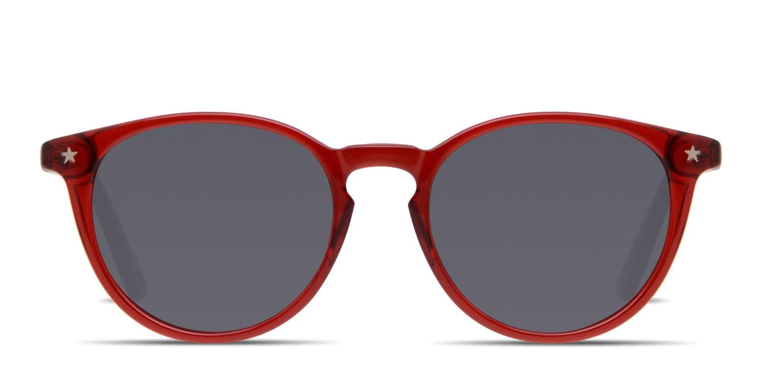 Muse Monaco Kids Red, Clear, Tortoise Prescription Sunglasses - 50