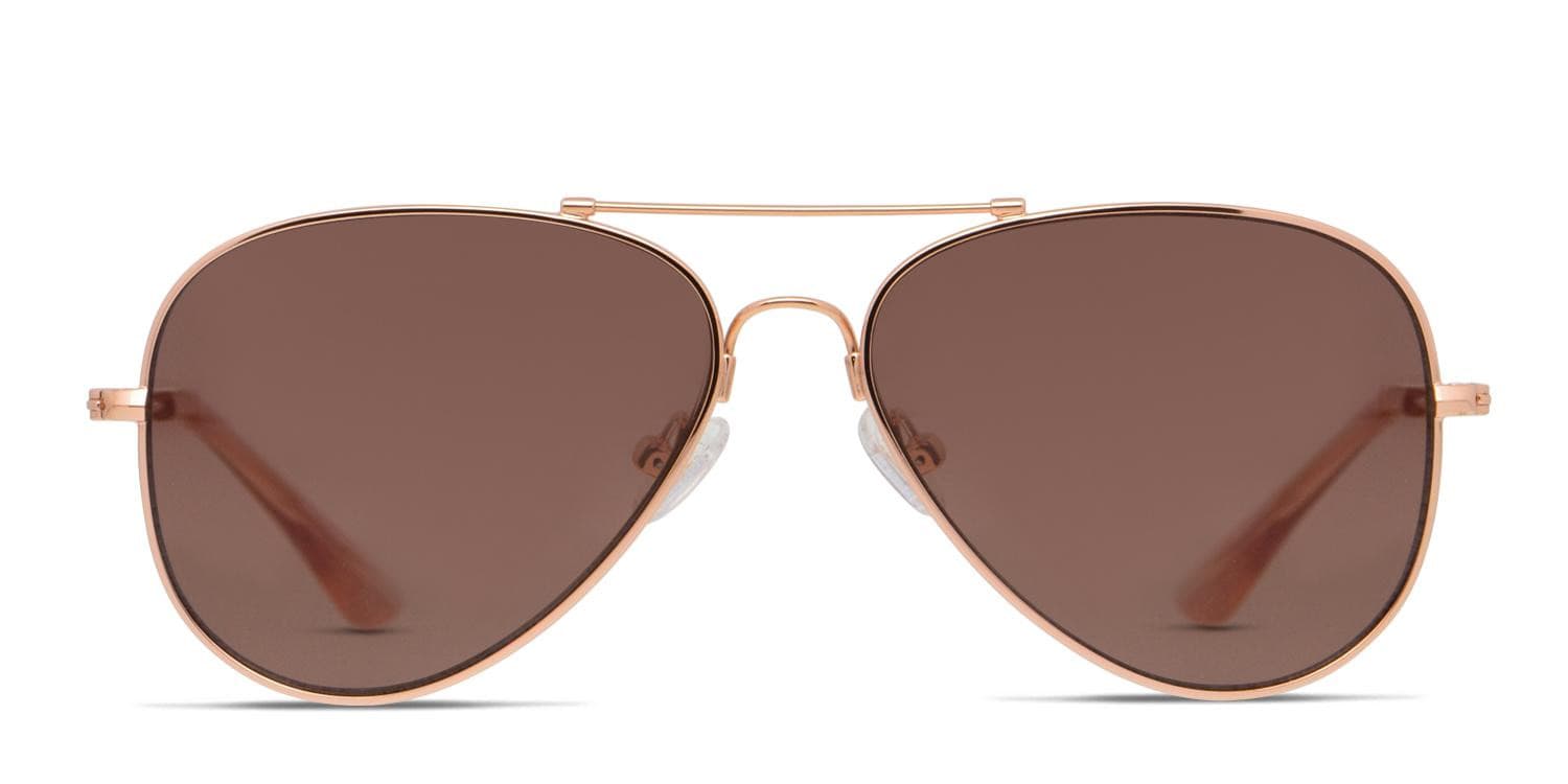 Ottoto Alessandro Kids Rose Gold glasses - Rose Gold - Frontal View