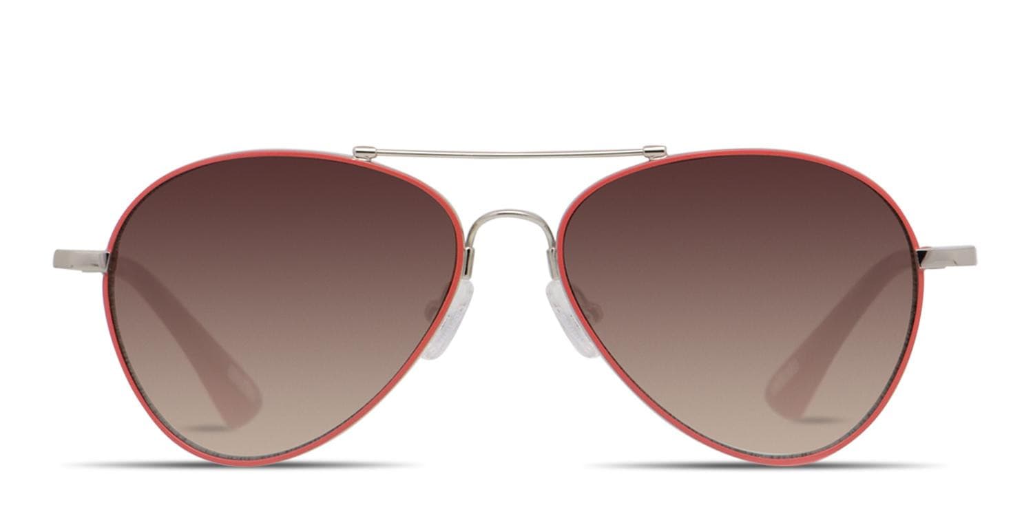 Ottoto Danilo Kids Red, Silver glasses - Red / Silver - Frontal View