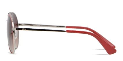 Ottoto Danilo Kids Red, Silver glasses - Red / Silver - Side View