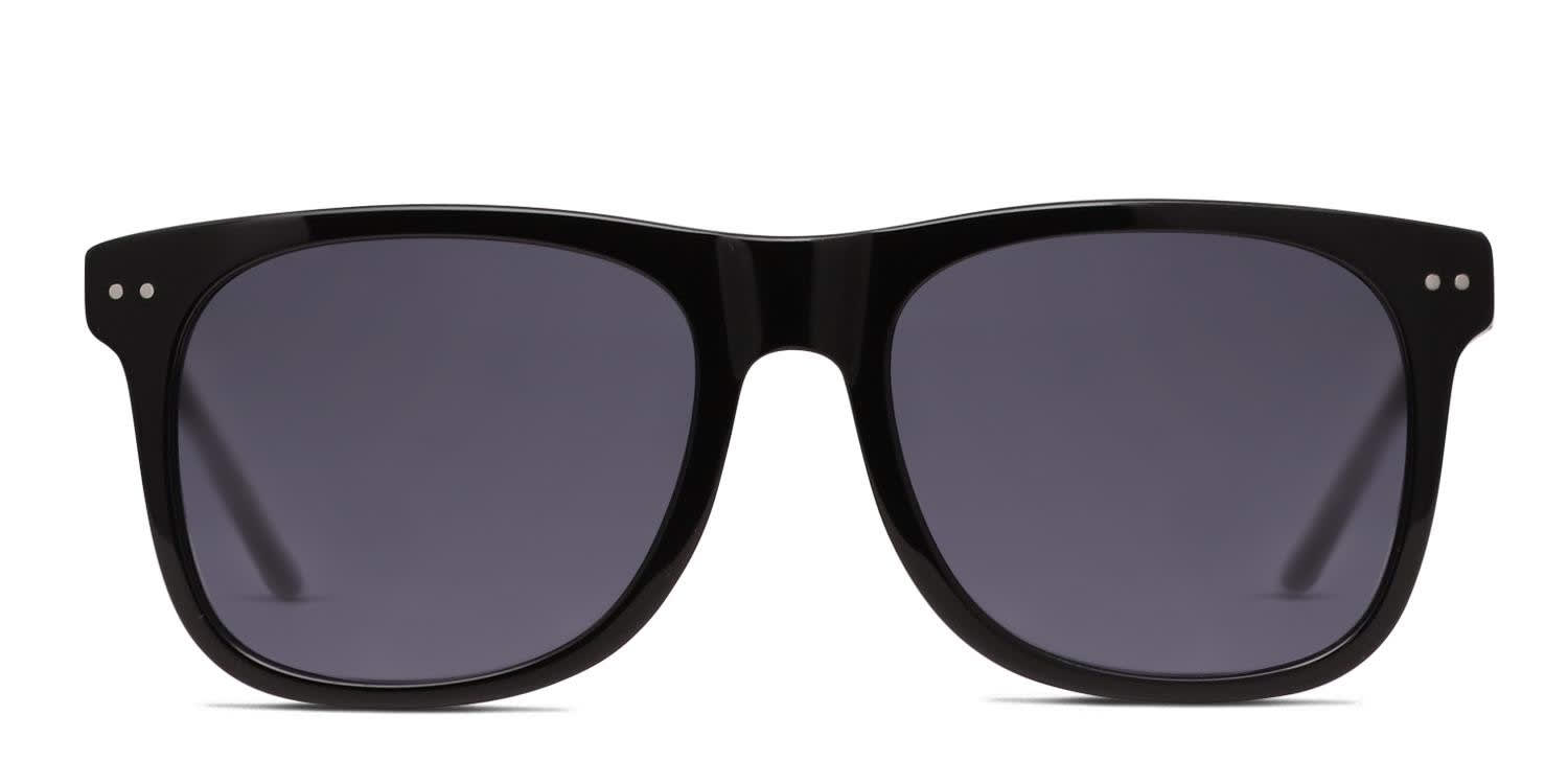 Olos A Plus Kids Shiny Black glasses - Shiny Black - Frontal View