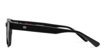 Olos Magnetix Sun Kids Shiny Black glasses - Shiny Black - Side View