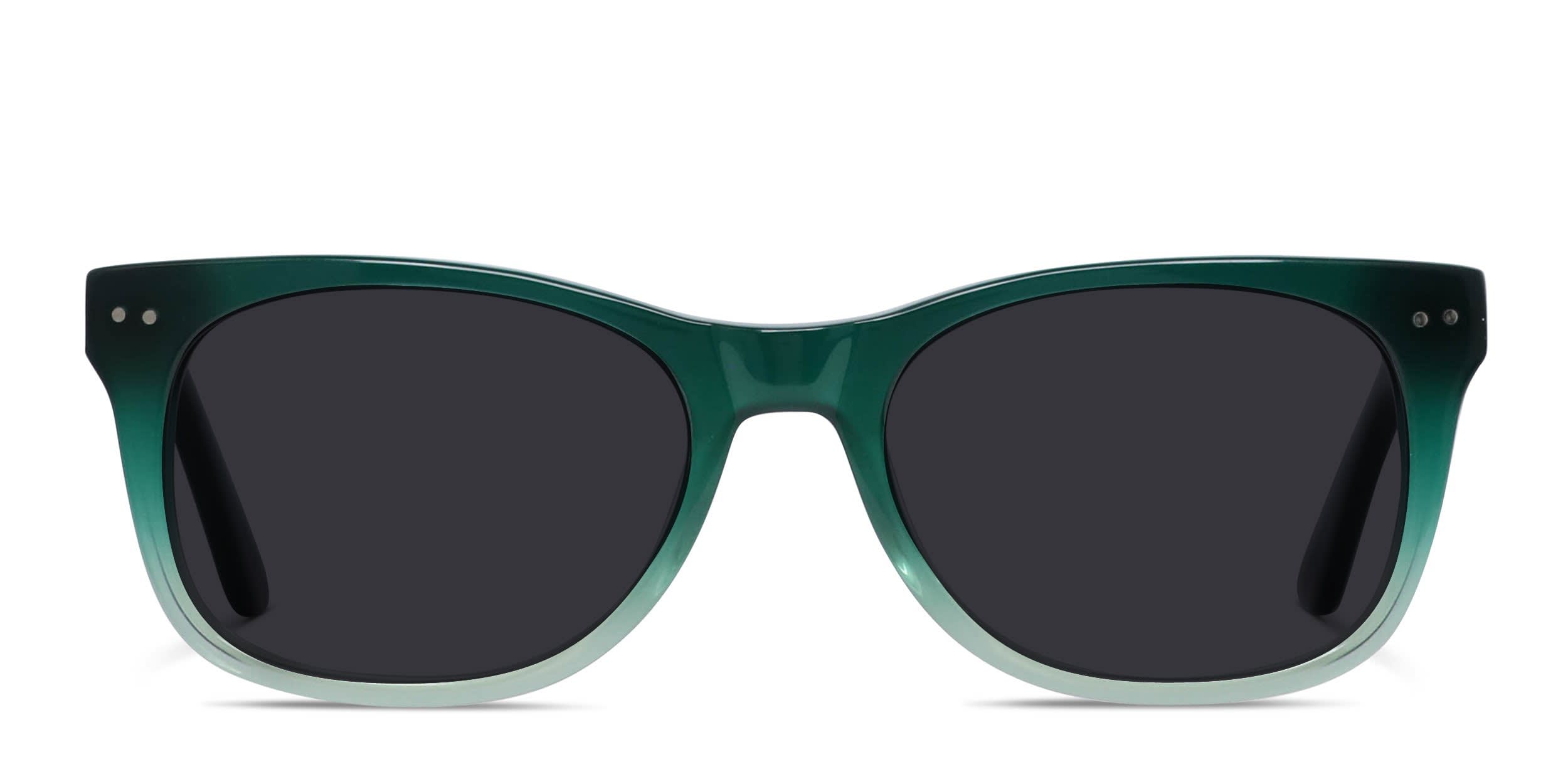 Muse M Classic Kids Green, Clear glasses - Clear / Green - Frontal View