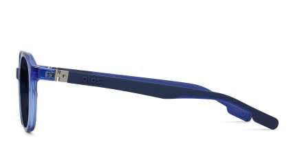Olos Exclamation Kids Blue glasses - Blue - Side View