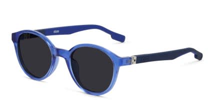 Olos Exclamation Kids Blue glasses - Blue - Angle View