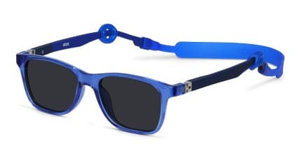 Olos All Action Kids Blue glasses - Blue - Angle View