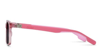 Olos All Action Kids Pink glasses - Pink - Side View