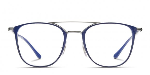 Ray Ban 6377 Blue Prescription Eyeglasses