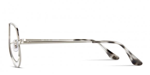 Ray Ban RX6489 Aviator Silver Eyeglasses Includes FREE Rx Lenses