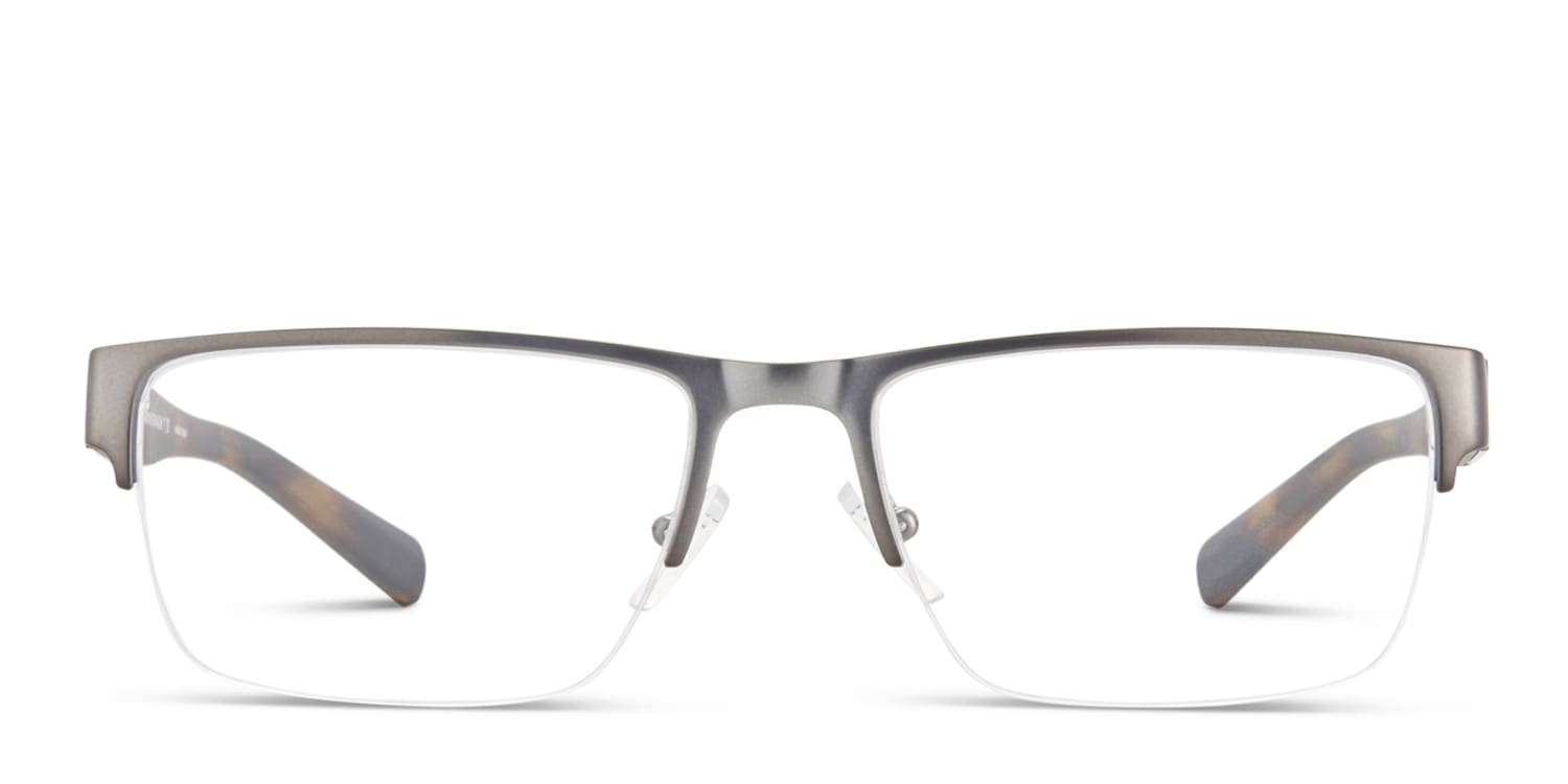 Armani Exchange AX1018 Silver w/Tortoise glasses - Tortoise / Silver - Frontal View