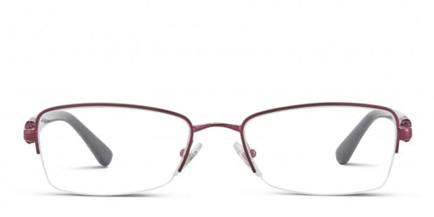 Vogue semi outlet rimless glasses