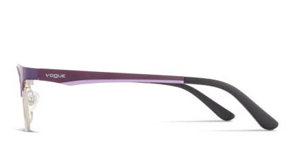 Vogue VO3940 Purple w/Silver glasses - Purple / Silver - Side View