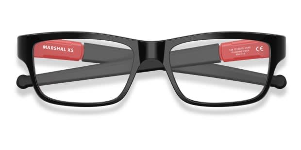 Oakley OY8005 Marshal XS Kids Shiny Black/Red Eyeglasses