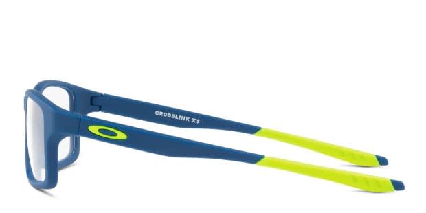 Oakley OY8002 Crosslink XS Kids Blue Eyeglasses | Includes FREE Rx