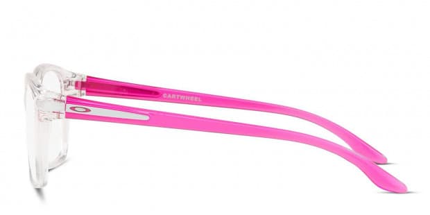 Oakley OY8010 Cartwheel Kids Clear/Pink Prescription Eyeglasses