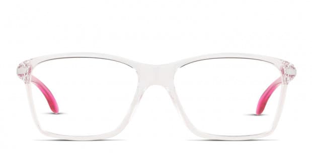 Oakley OY8010 Cartwheel Kids Clear/Pink Eyeglasses | Includes FREE Rx Lenses