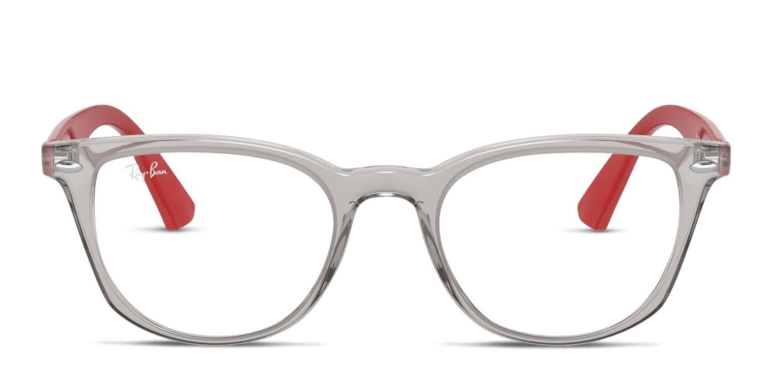 Ray-Ban RY1601 Junior Kids Gray/Clear/Red Eyeglasses