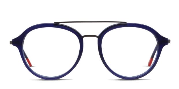 New Balance NB5062 Kids Blue Gunmetal Eyeglasses Includes FREE Rx Lenses