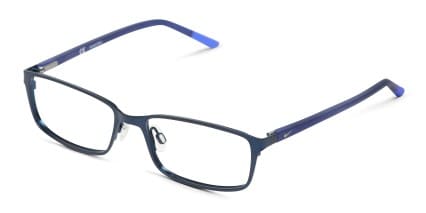 Nike 5580 Kids Blue glasses - Blue - Angle View