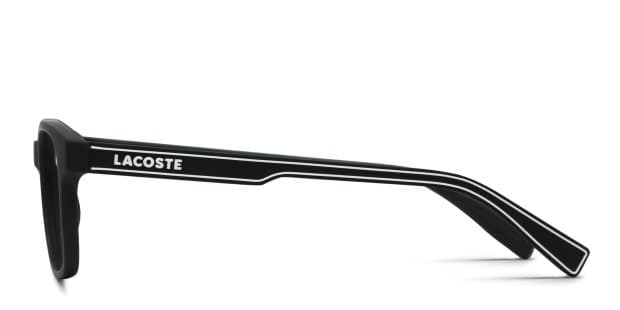 Lacoste L3645 Kids Matte Black Prescription Eyeglasses