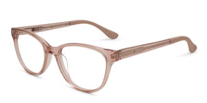 Jonas Paul Libby Kids Beige, Clear glasses - Beige / Clear - Angle View