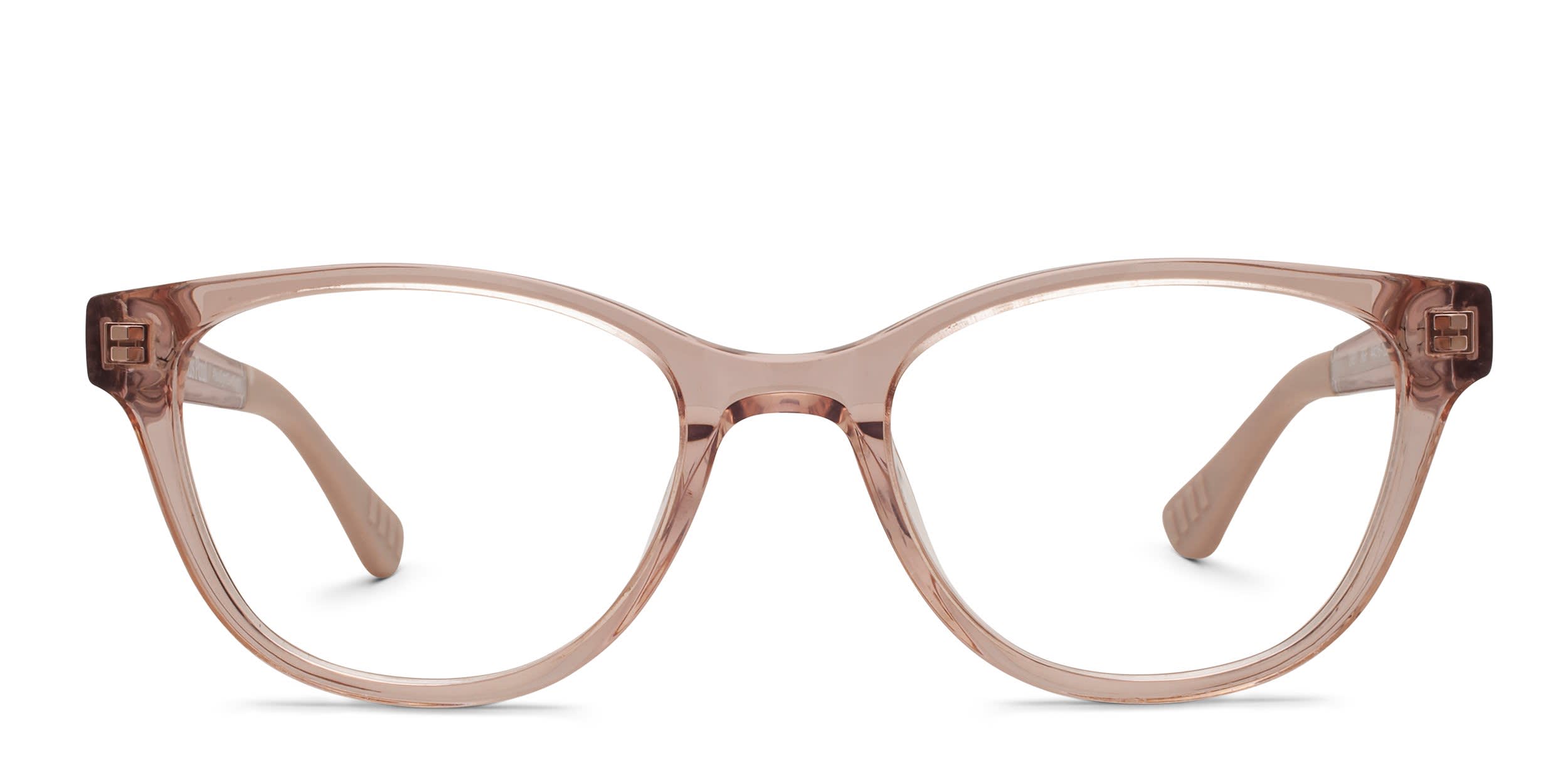 Jonas Paul Libby Kids Beige, Clear glasses - Beige / Clear - Frontal View