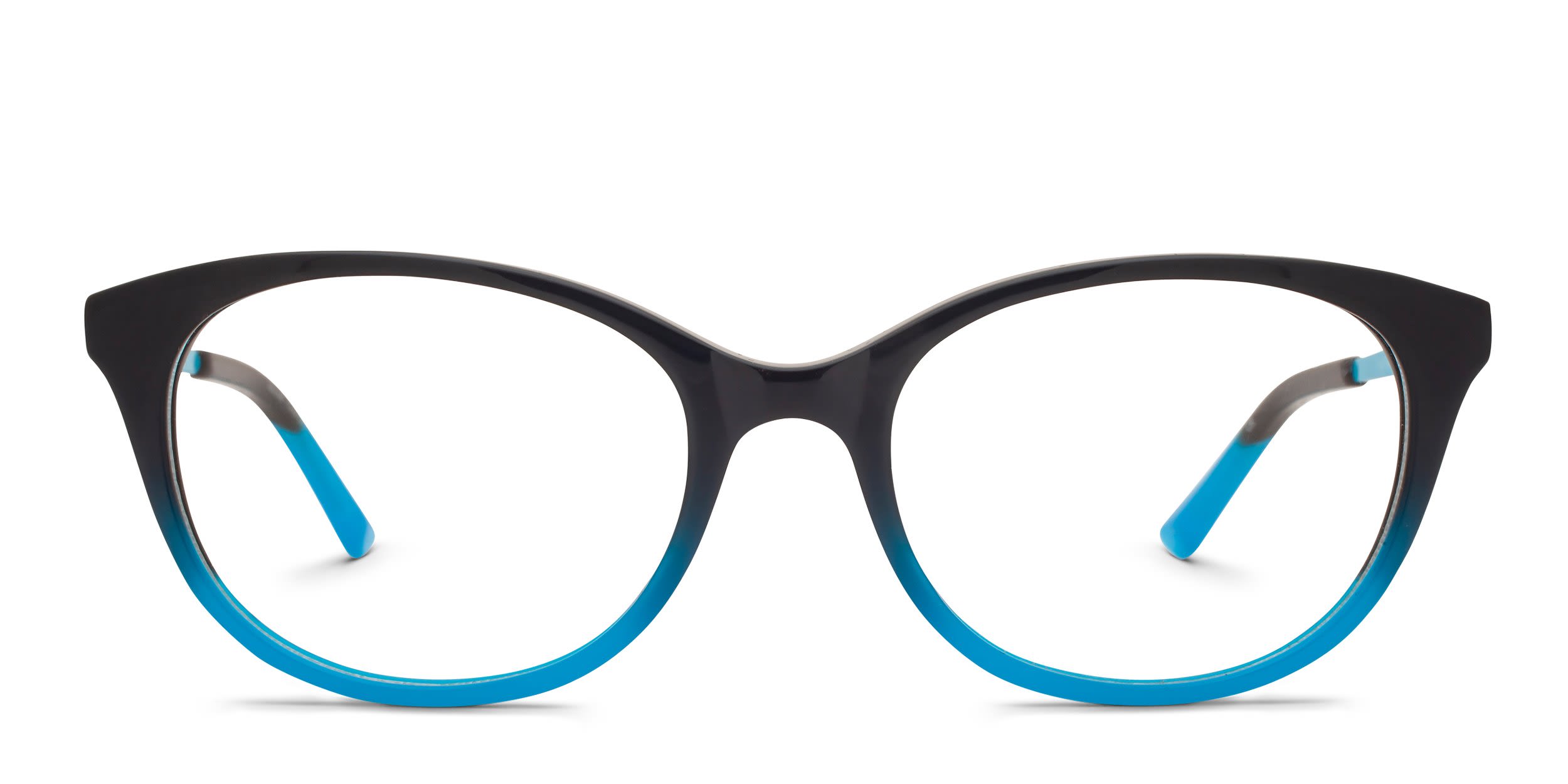 FILA VF9459 Kids Black, Blue glasses - Black / Blue - Frontal View