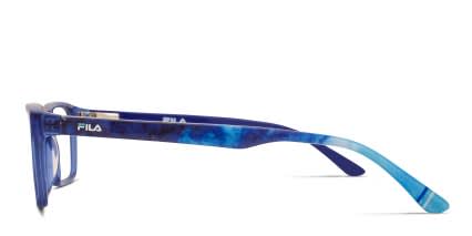 FILA VFI286 Kids Blue, Clear glasses - Blue / Clear - Side View