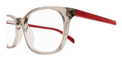 Puma PJ0031O Kids Beige glasses - Beige - Side View