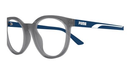 Puma PJ0078O Kids Gray glasses - Gray - Side View