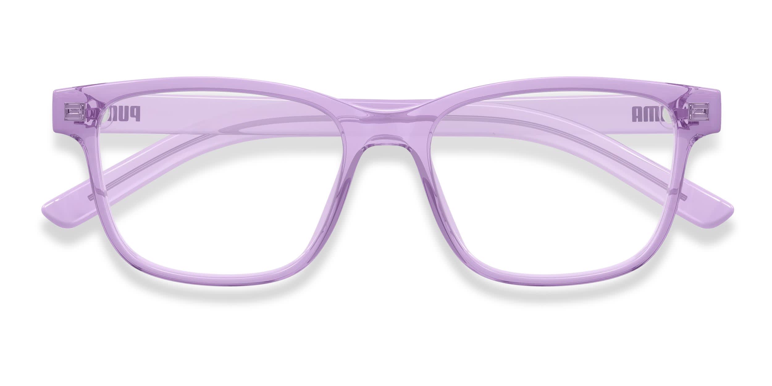 Puma PJ0085O Kids Purple glasses - Purple - Frontal View