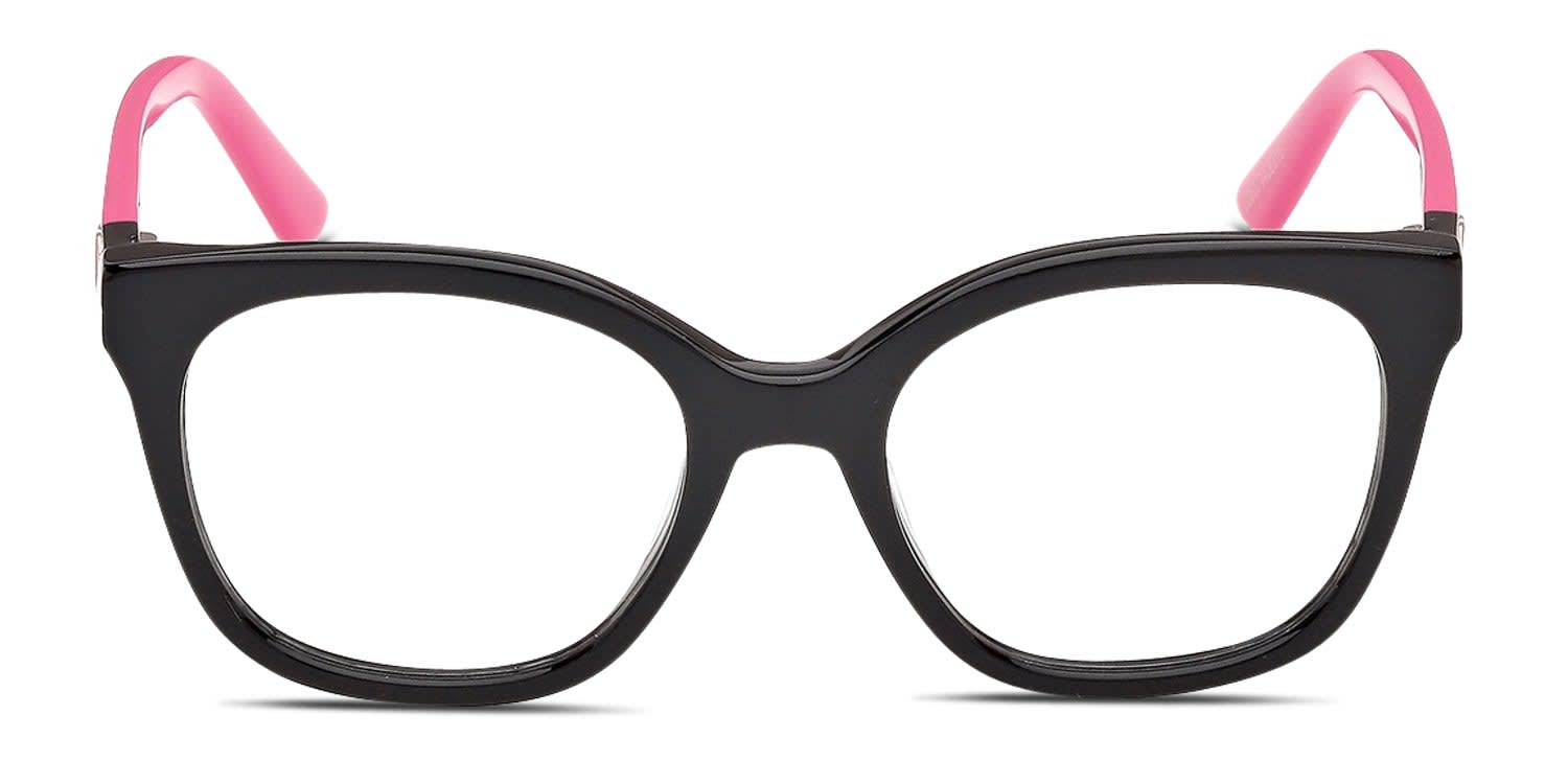 Guess GU50397 Kids Black glasses - Black - Frontal View